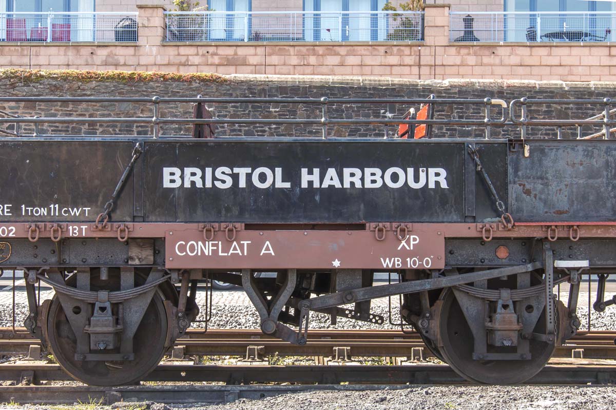 Goods Wagon at Bristol's floating harbour