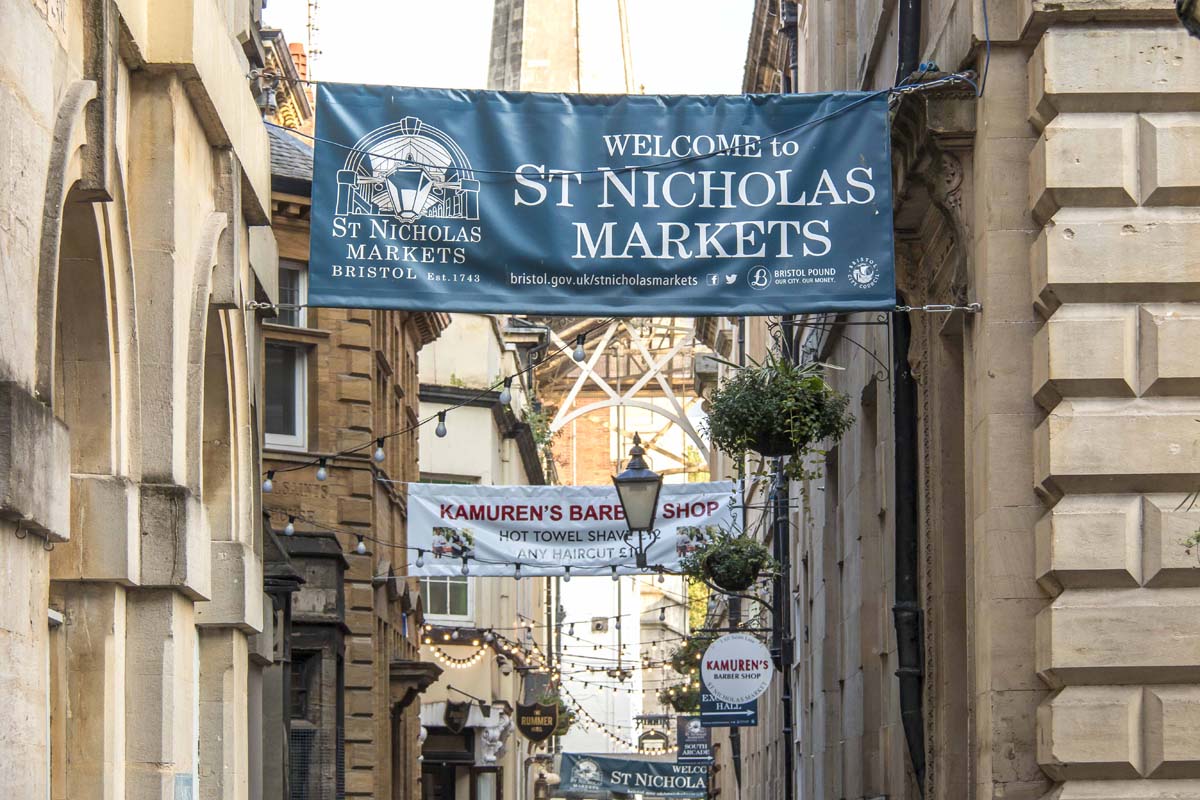 St Nicholas Market - Glass Covered Market - Bristol