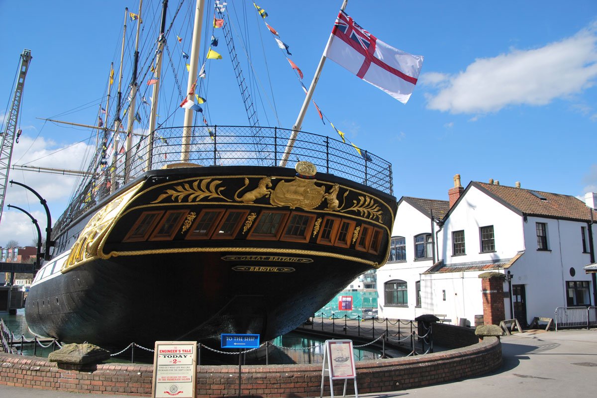 SS. Great Britain, at the end of The Victoria Street Walk