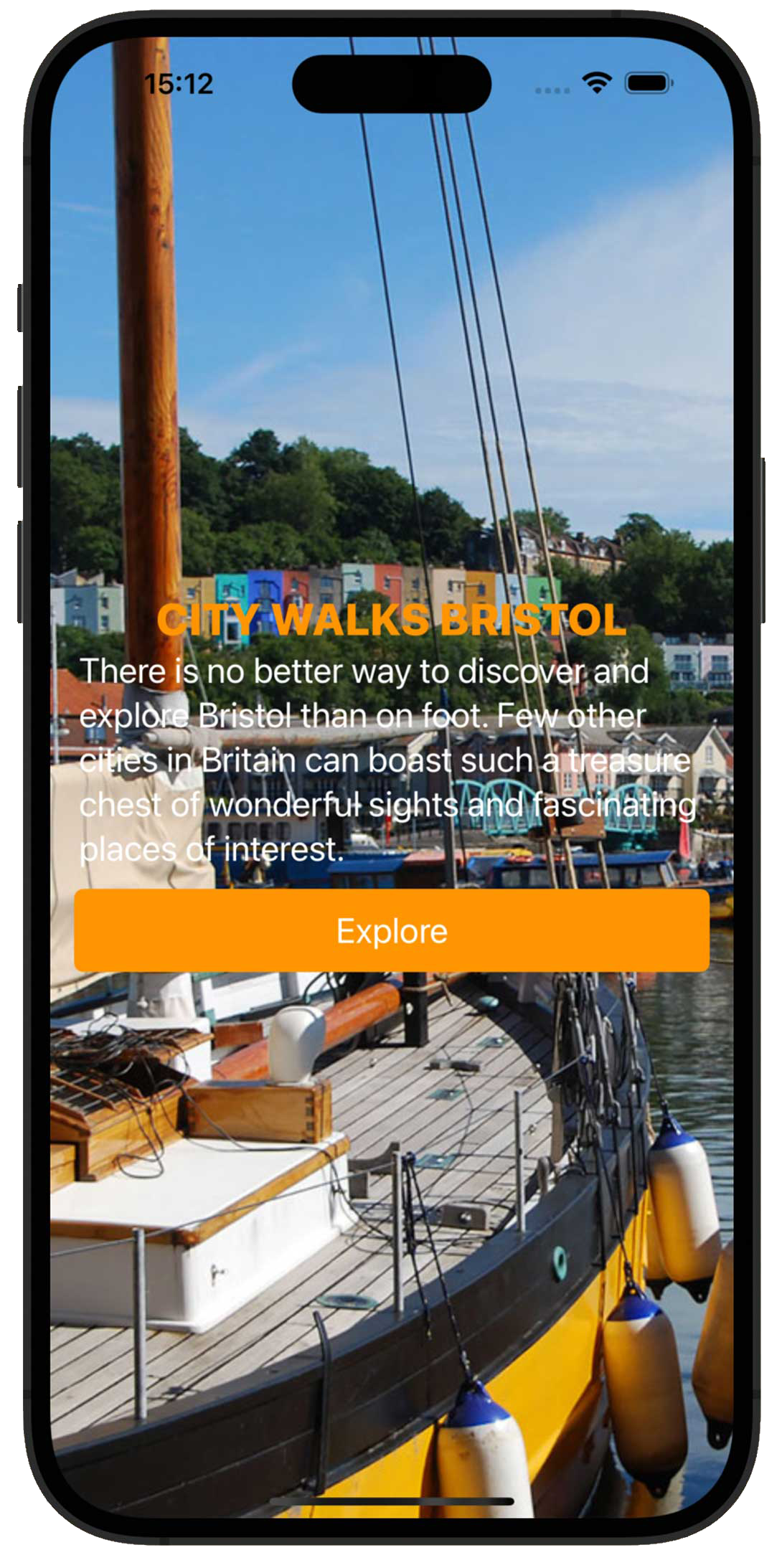 City Walks Bristol app
